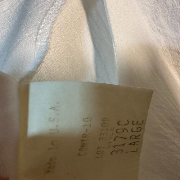 Vintage 80's GW Division of Graff White LADIES TOP SZ L Bold Abstract Design - Picture 5 of 7